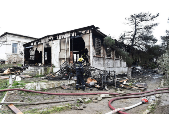 25 patients died when this drug center caught fire on March 2. (Photo credit: Azertag)