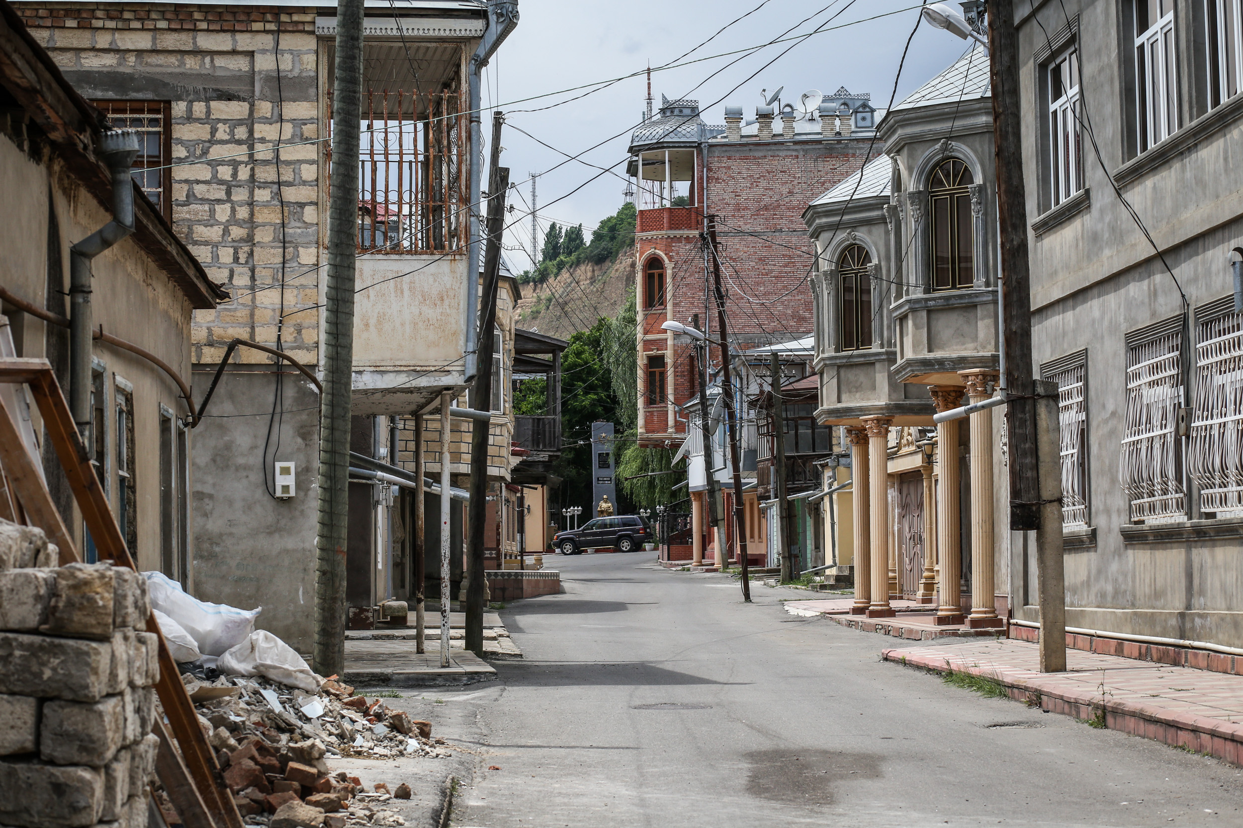 A side street in Red Village