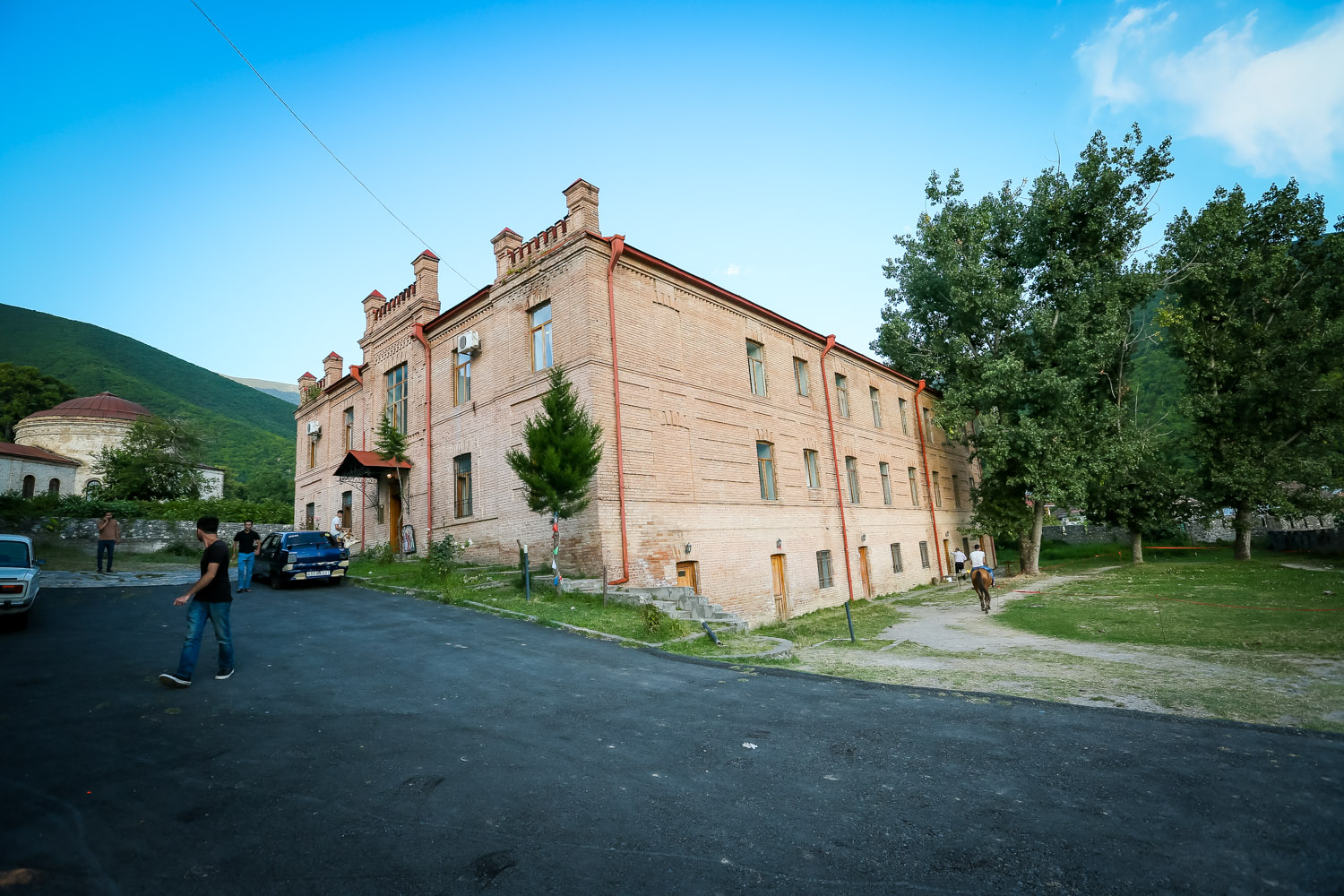 A view of the Sheki House of Craftsmen