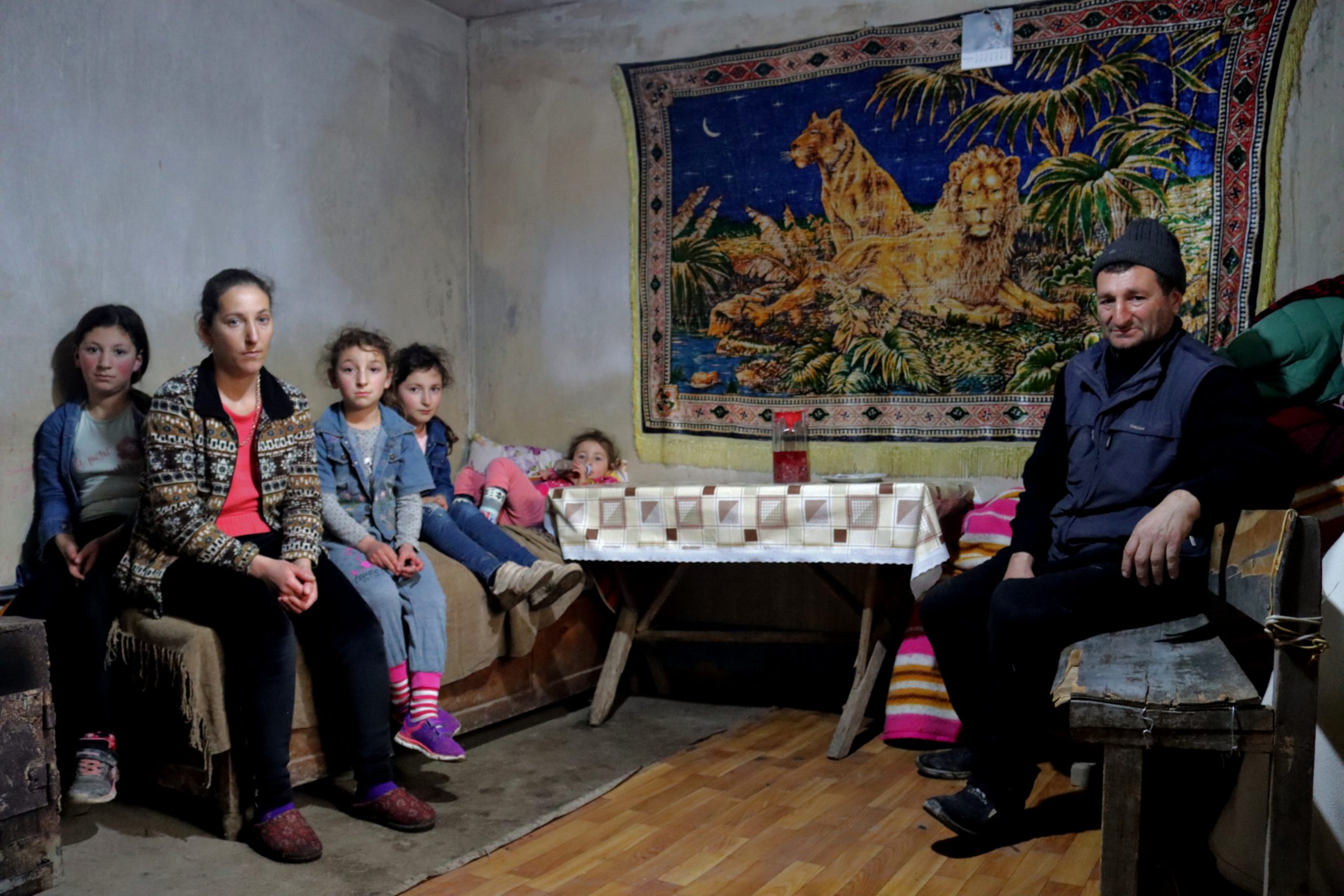 Arakelyanlar ailəsinin yaşadığı kiçik otaq