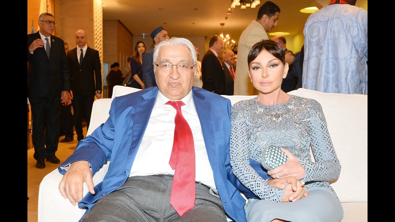 Arif Paşayev və qızı Mehriban Əliyeva