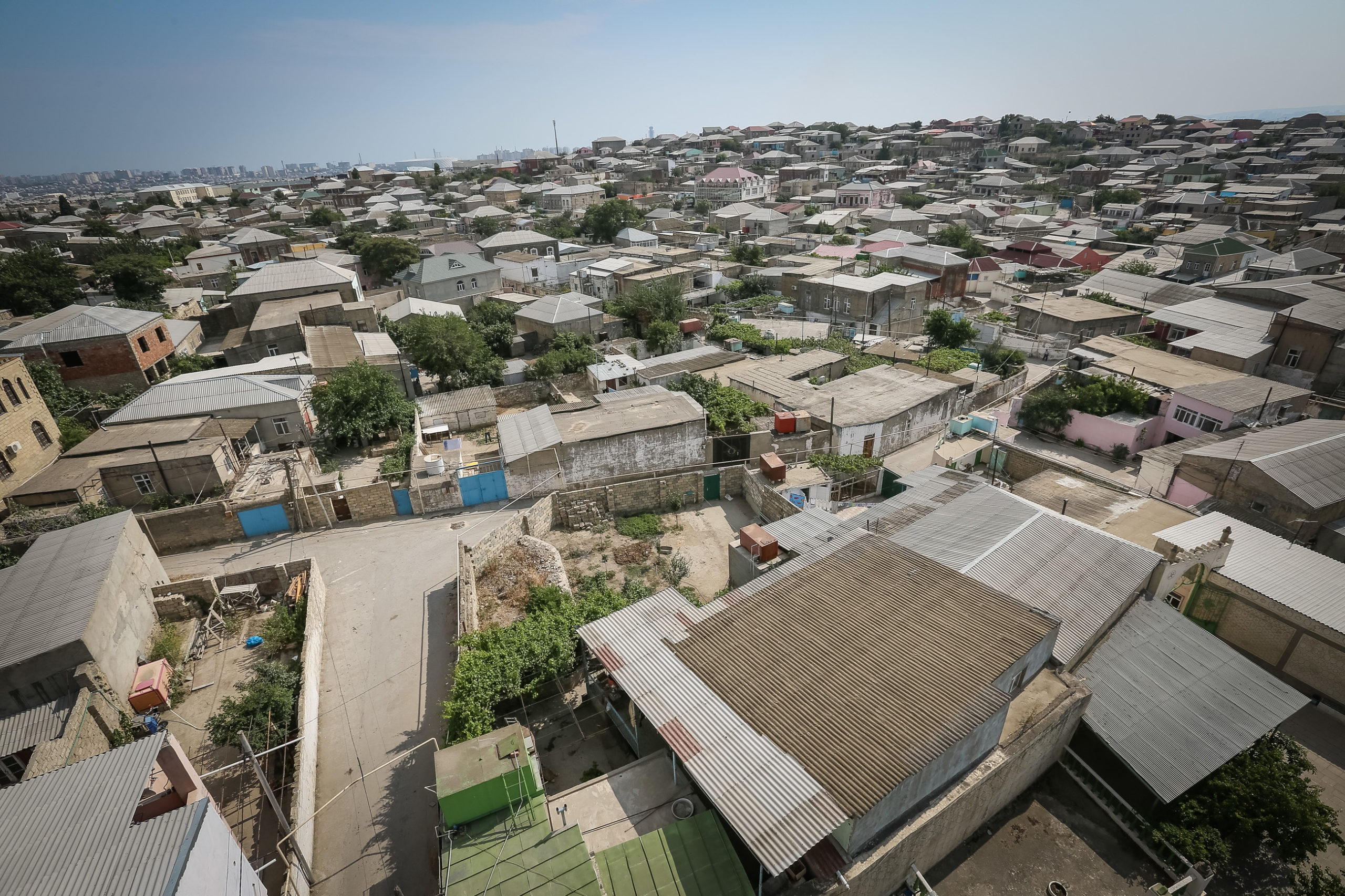 Balaxanı kəndinin ümumi görünüşü