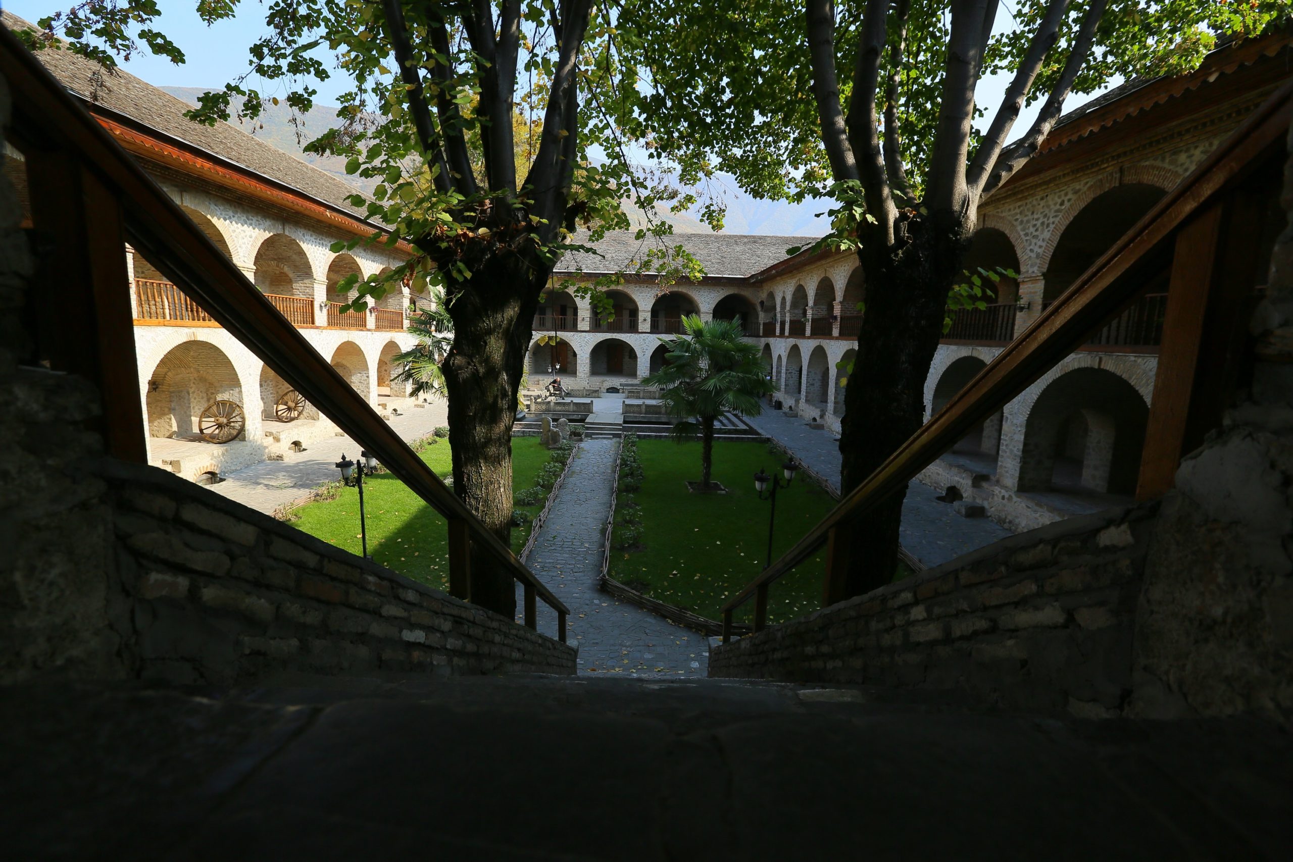 Caravanserai, Shaki, October 2018