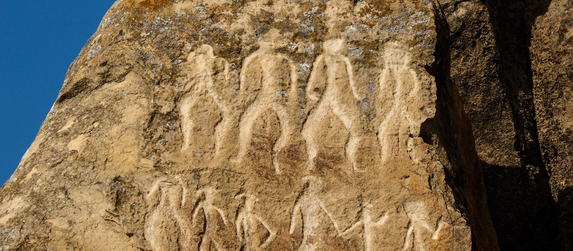 Caves drawings in Qobustan National Park date back from 5,000 – 40,000 years ago.