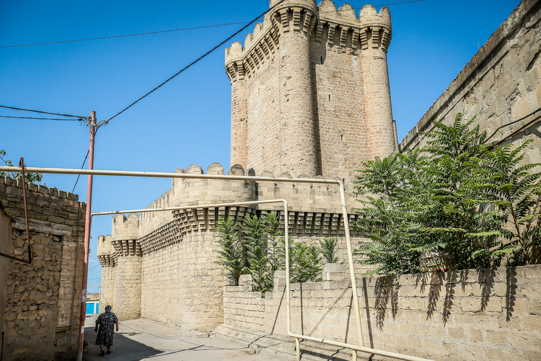 Dörd künc Mərdəkan Qalasının ümumi görünüşü