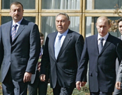 Əliyev, Nazarbəyov və Putin
