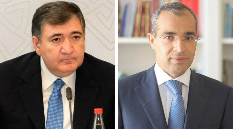 Fazil Məmmədov və Mikayıl Cabbarov