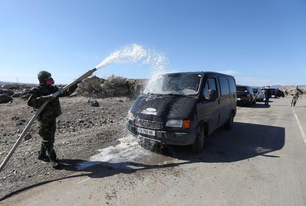 Georgia car wash coronavirus Marneuli.jpg