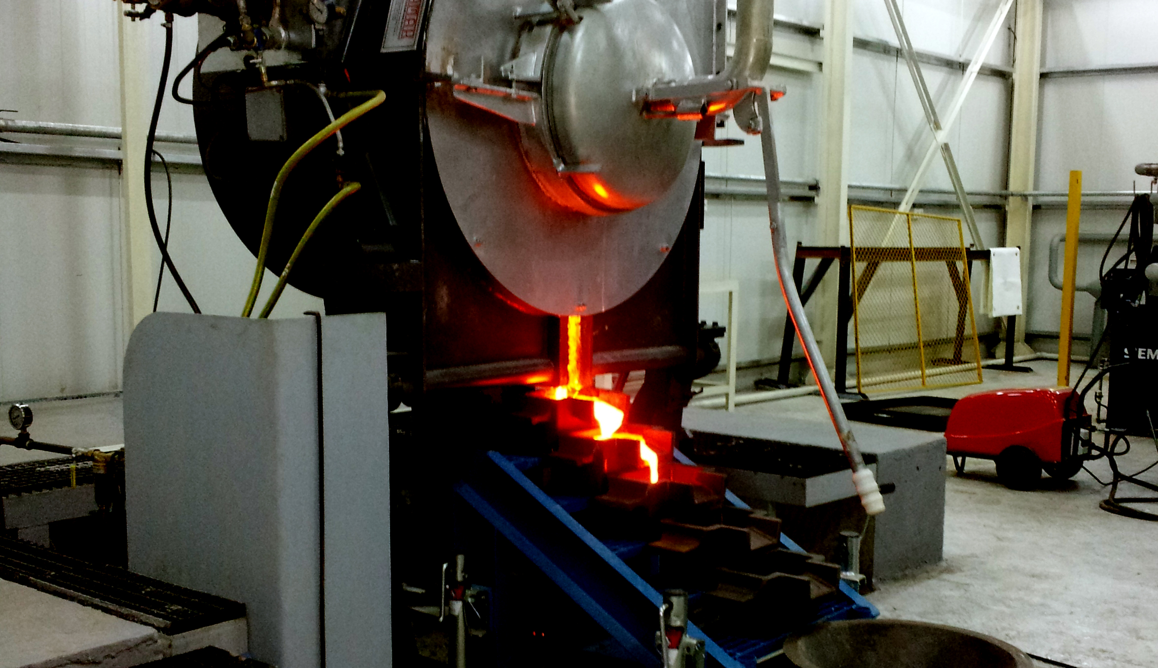 Gold refinery system in Chovdar, Azerbaijan