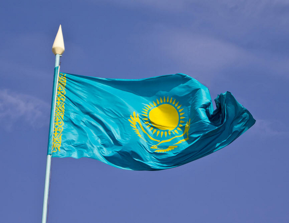 государственный флаг Республики Казахстан
