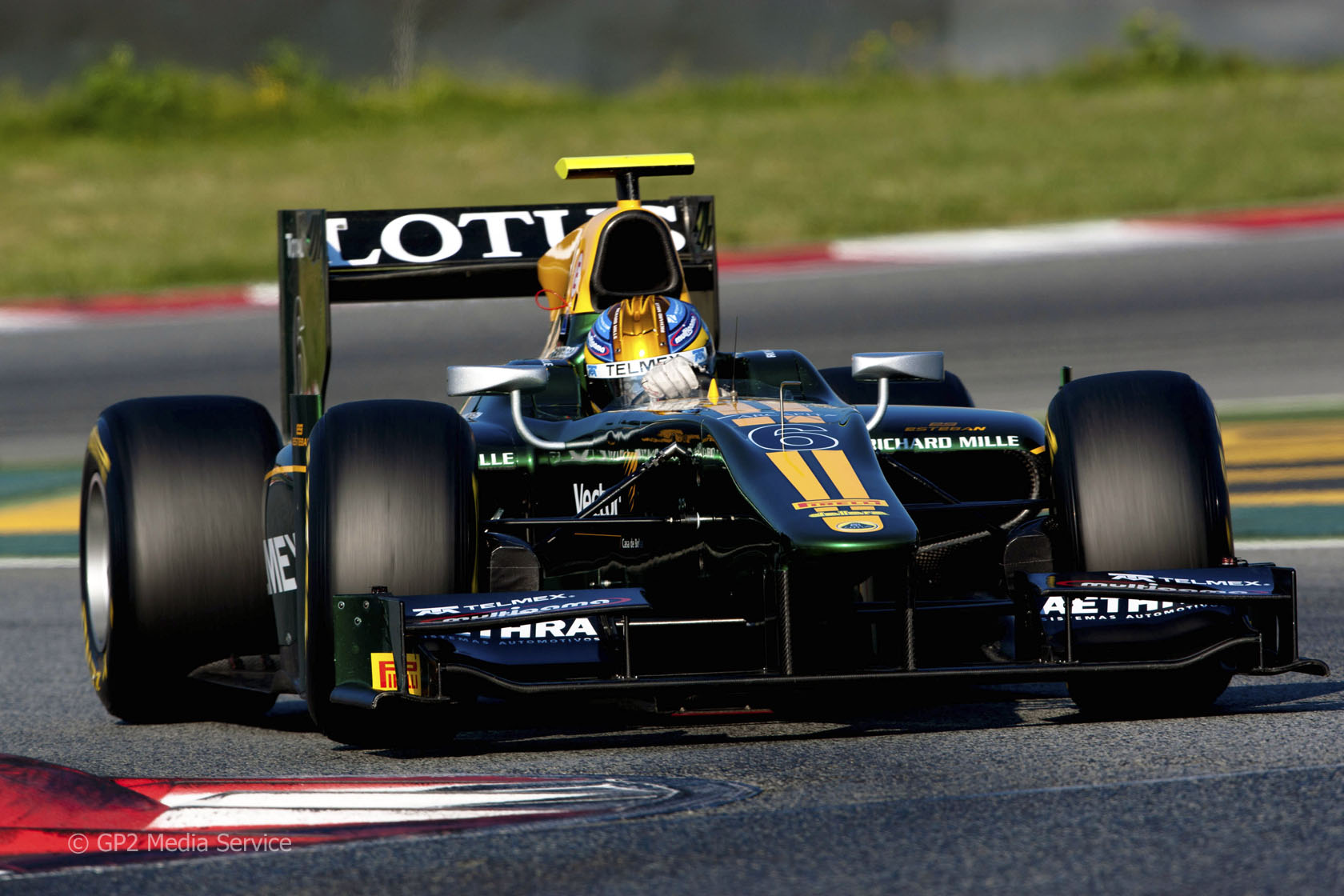 GP2 Series TestingCircuit de Catalunya, Barcelona, Spain.20th April 2011Esteban Gutierrez (MEX, Lotus ART) World Copyright Malcolm Griffiths/GP2 Media ServiceDigital Ref:_H0Y1923.jpg