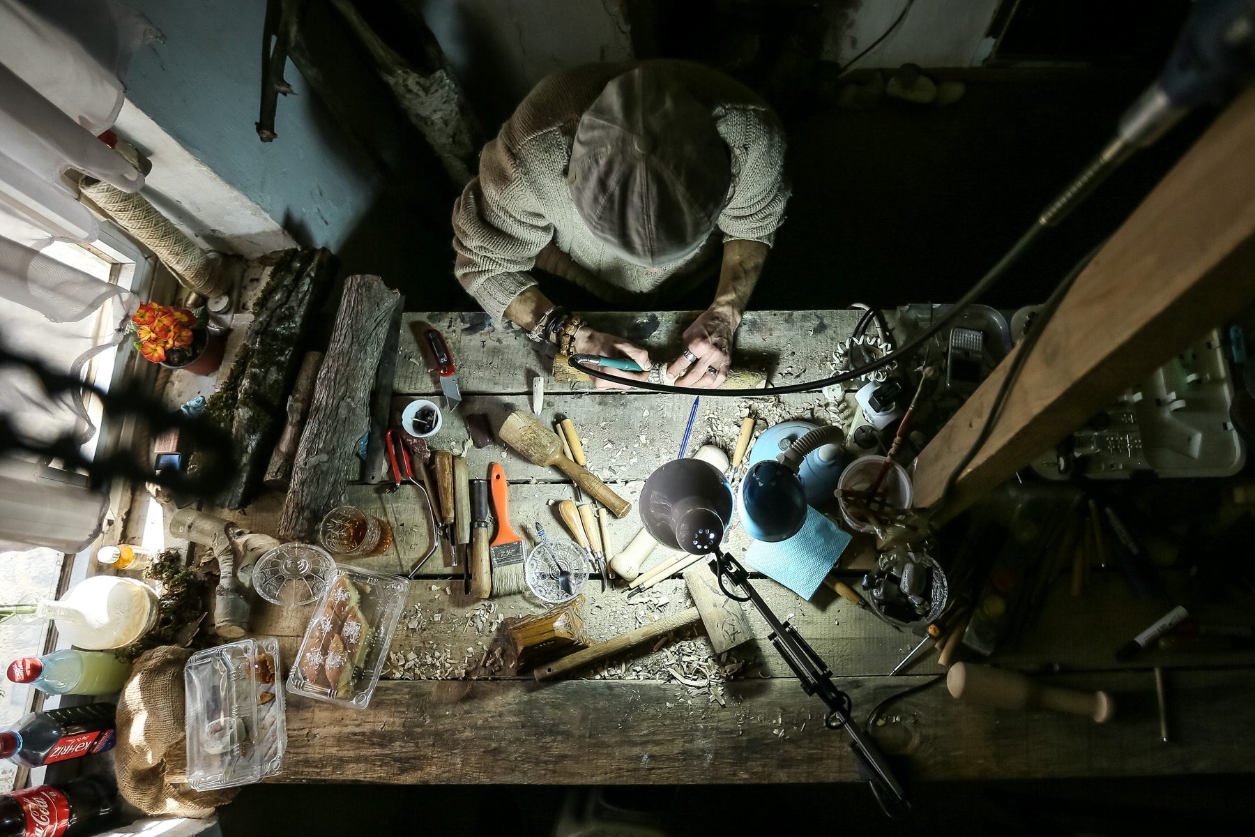 Hazırladığı heykəlləri in qiyməti 15 manatdan başlayır