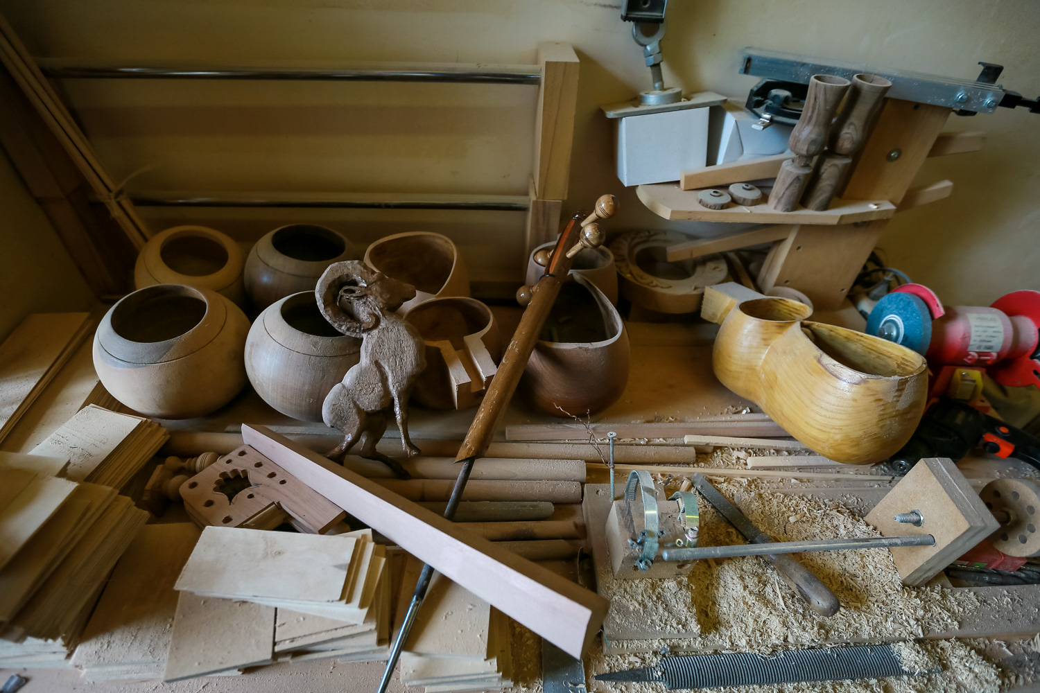 Hazırlanan musiqi alətləri