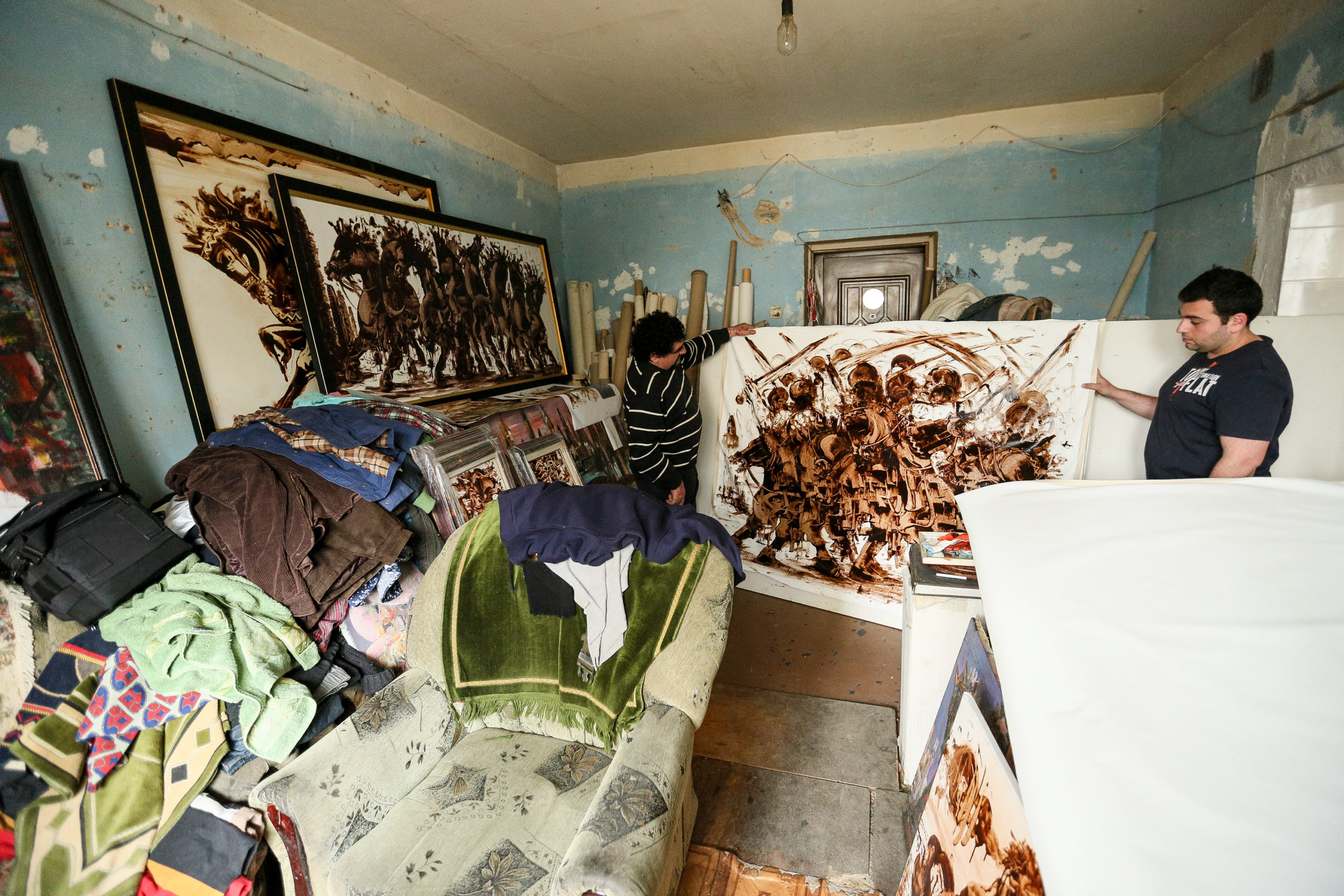 “I am happy that, after me, my son will continue the same line of work.”