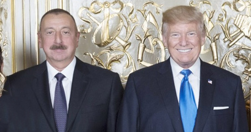 İlham Əliyev və Donald Tramp