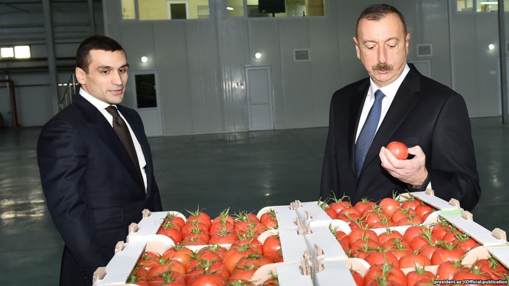 İlham Əliyev və kürəkəni