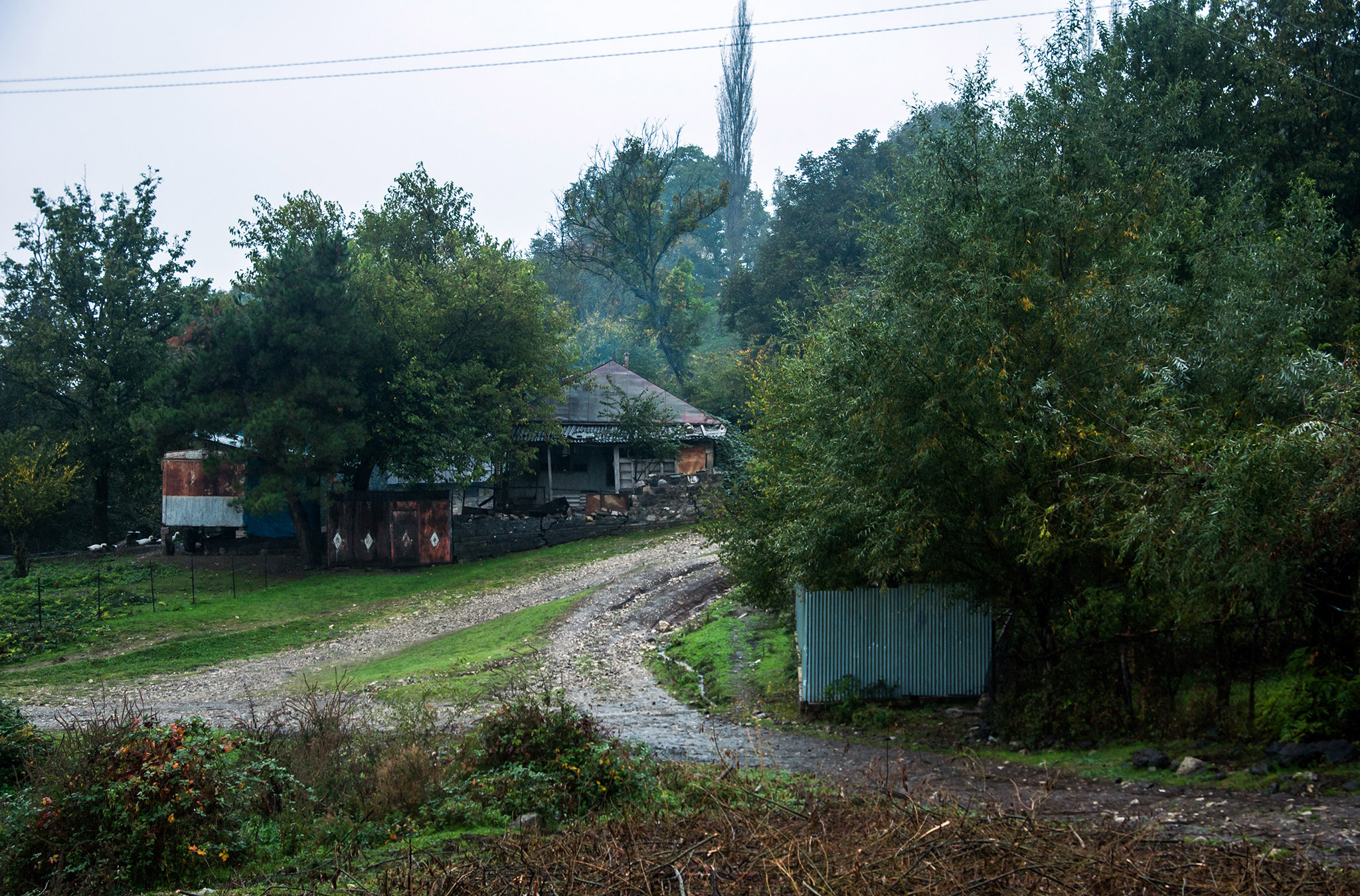 İsmayıllı rayonu, Qaraqaya kəndinin girişi
