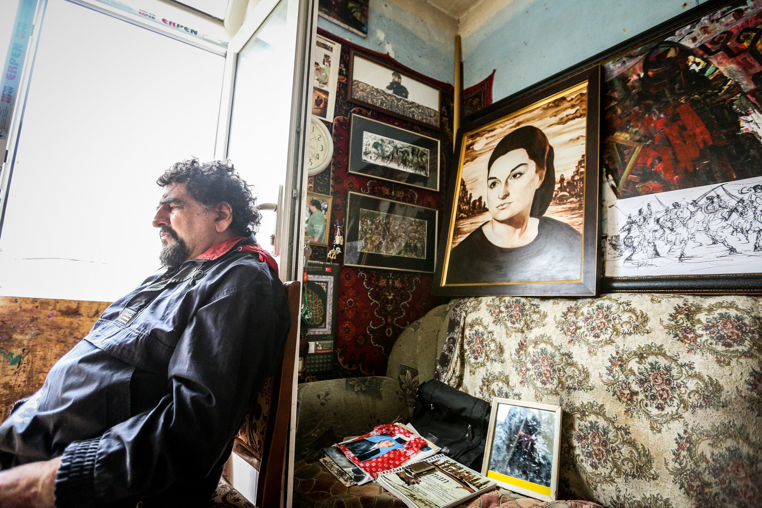 “It doesn’t matter what I paint: a battle scene, a still – life, a portrait. The work leaves me with a profound effect afterwards.”