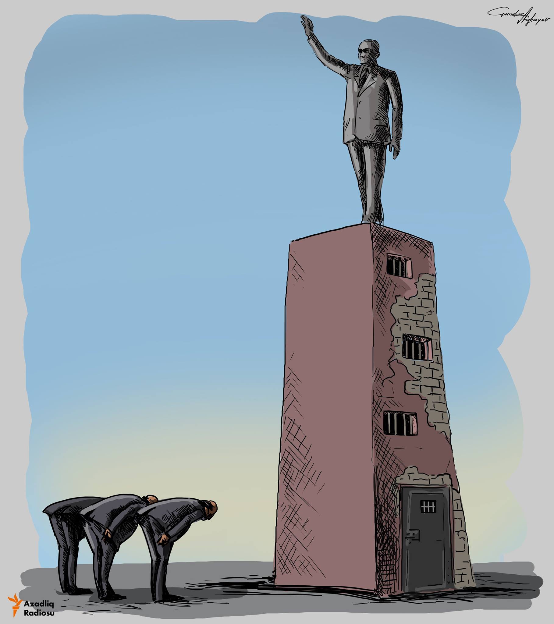 Карикатура: Гюндюз Агаев