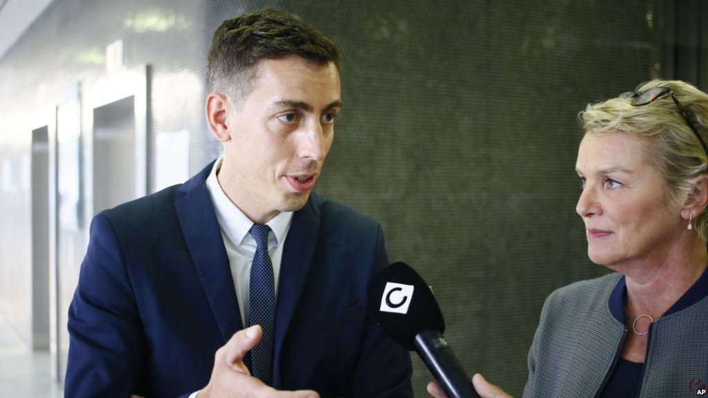 Laurent Richard and Elise Lucet