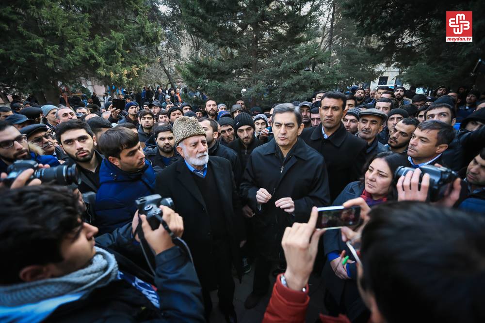 Leader of the Azerbaijani Popular Front Party, Ali Karimli