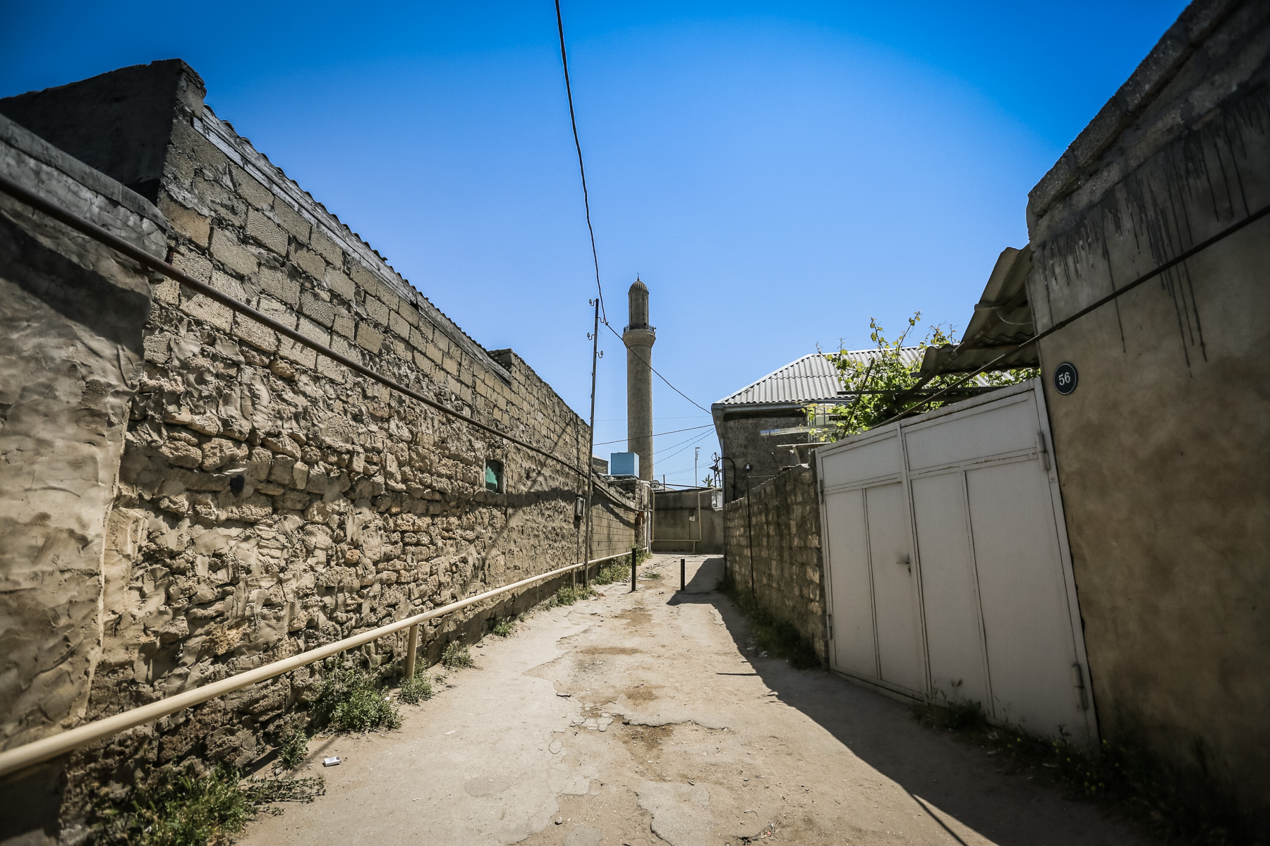 Maştağanın ara küçələri ilə