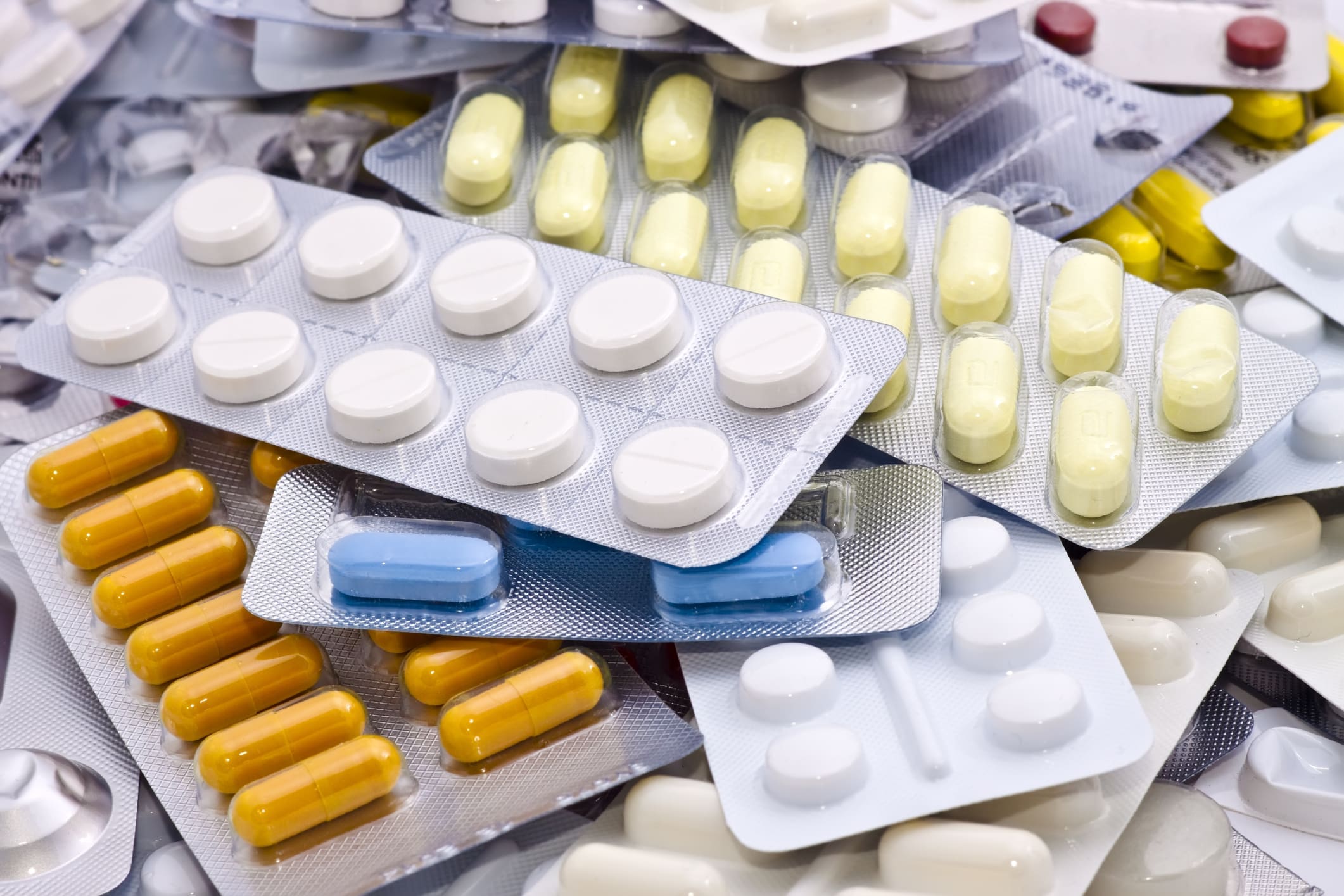 Medical supplies, pills and capsules