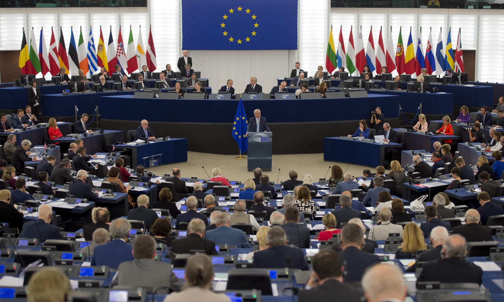 MEPs at the European parliament. They have demanded a ‘comprehensive’ investigation in Azerbaijan after an amendment to a report on corruption.