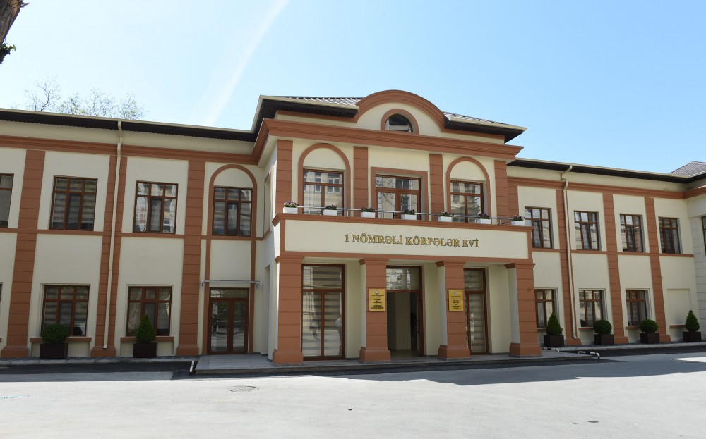 Orphanage – Kindergarten No. 1, Source: Azertag.az