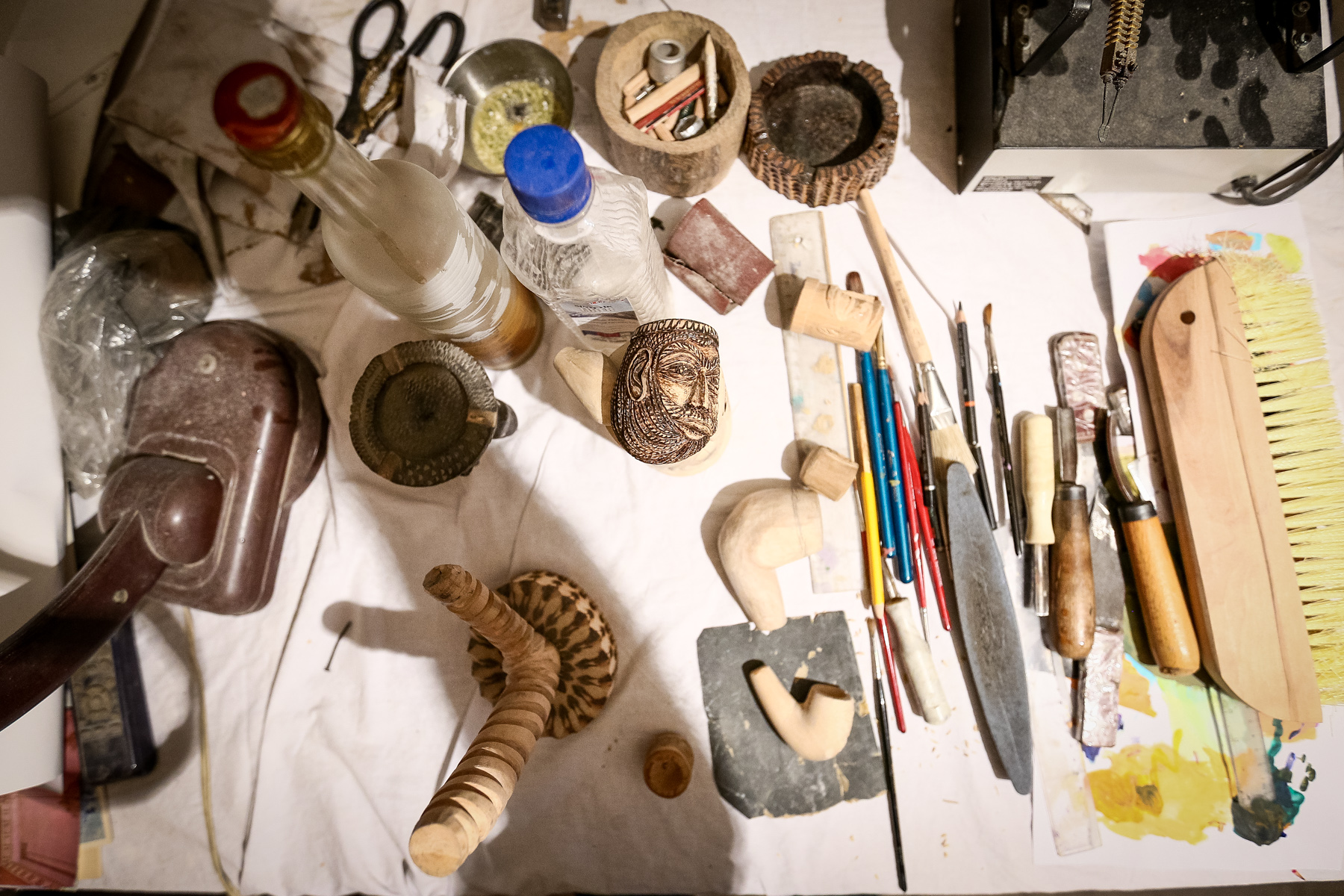 Oyma işləri görmək üçün alətləri