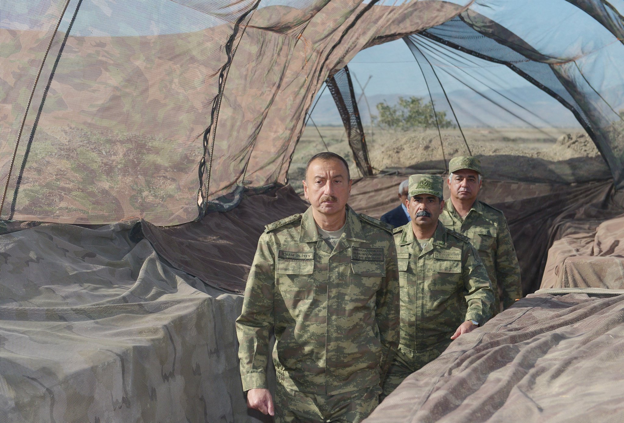 Президент и Главнокомандующий Вооруженными силами Азербайджана Ильхам Алиев