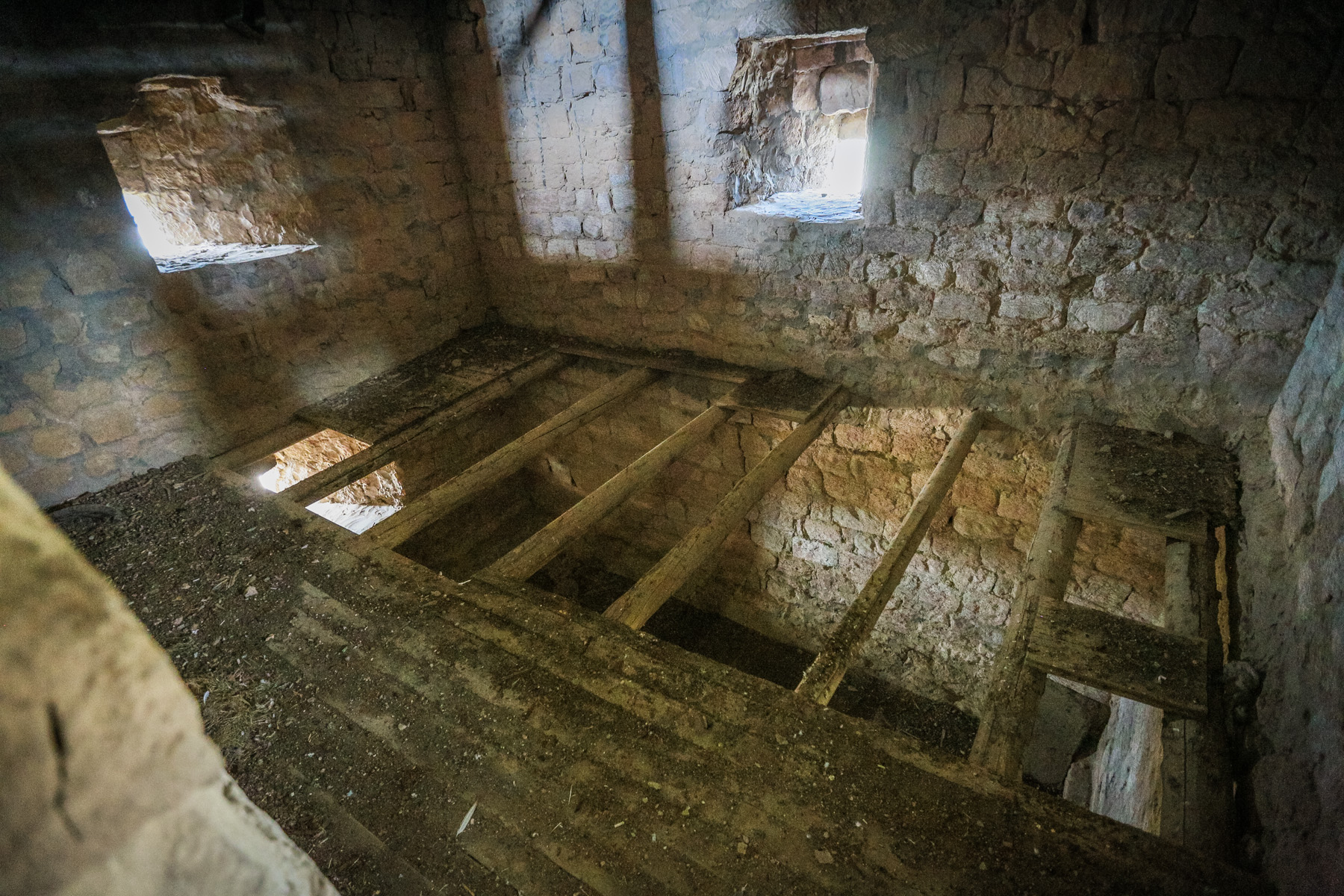 Qalanın 3-cü mərtəbəsinin ümumi görünüşü