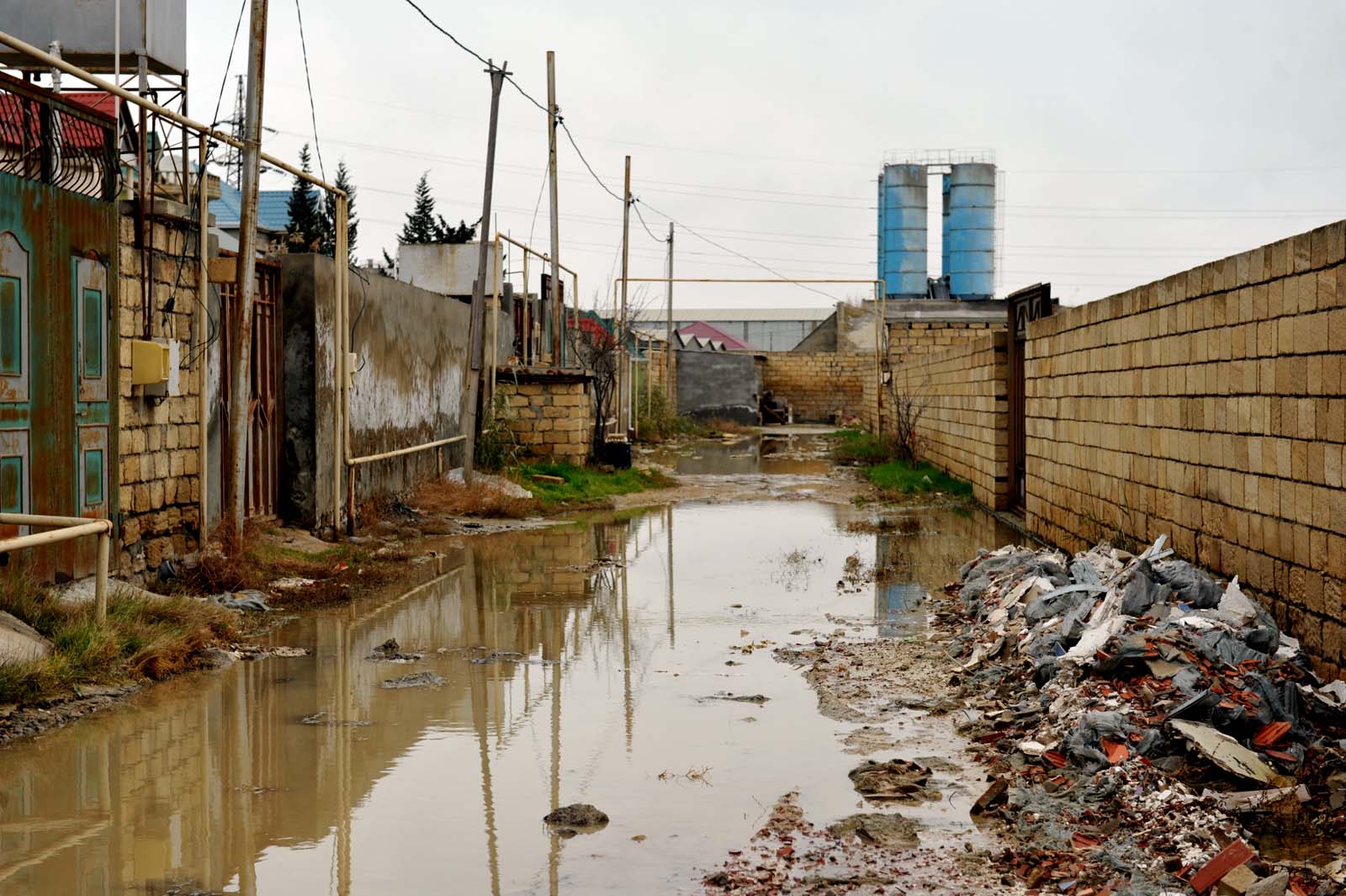 Rəsulzadə qəsəbəsindəki yaşayış ərazisi