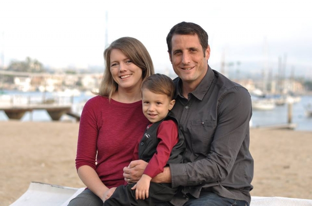 Ryan and Laura Smith with their son