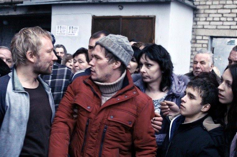 Сцена из фильма «Дурак», реж. Юрий Быков, 2014.