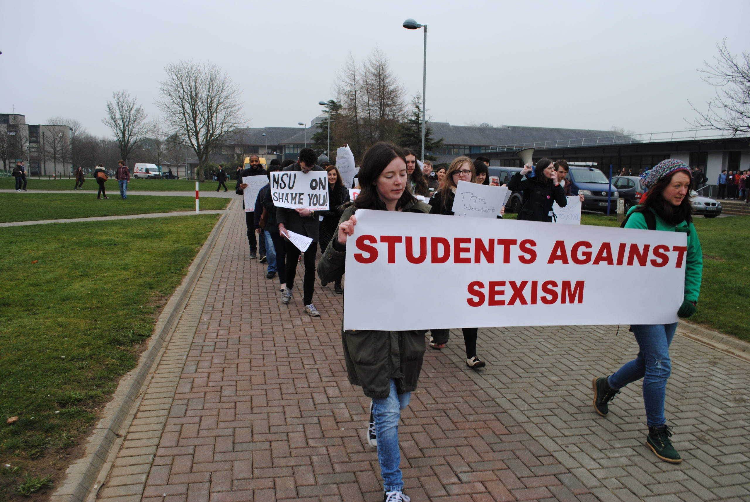 Seksizm əleyhinə aksiya (Arxiv foto)