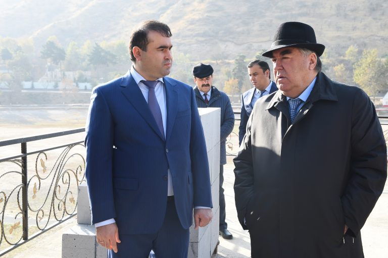Şəmsulla Soxibov və Emomali Rahmon