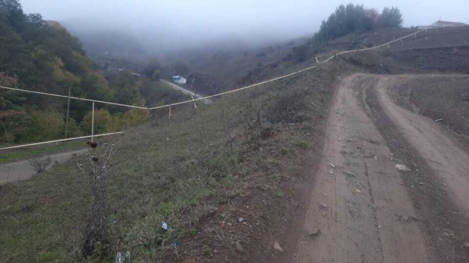 Shamliq kendinden kecen qaz xetti.jpg