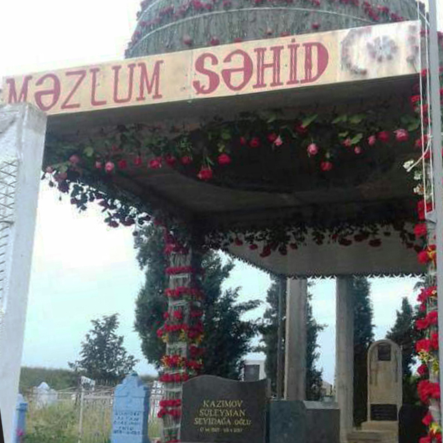 Suleyman Kazimov is buried in his family’s village