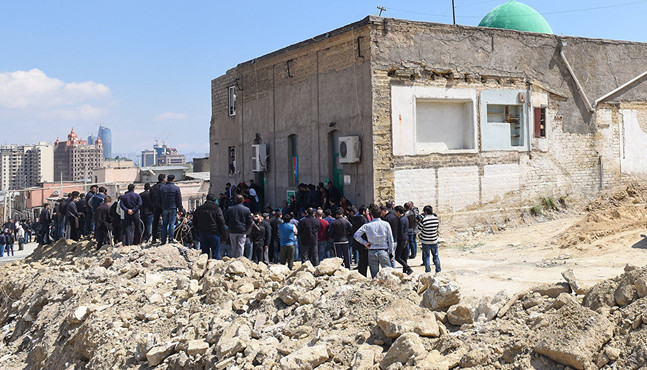 The Haji Javad Mosque was built in 1912