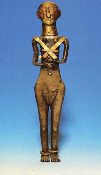 Üçbucaq formalı analıq orqanı olan ana-tanrı