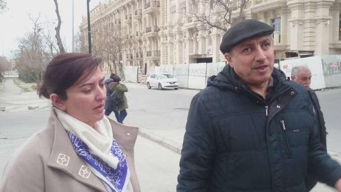 Vəkillər Şəhla Hümbətova və Fuad Ağayeva