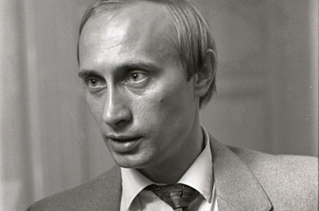 Владимир Путин. Ленинград,  20.08.1991