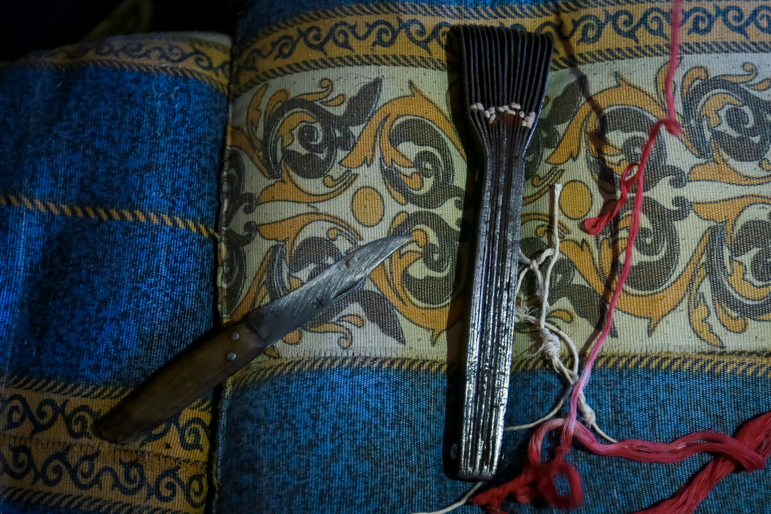 Xalça toxumaq üçün lazım olan alətlər