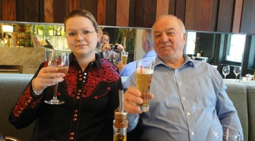 Юлия и Сергей Скрипали