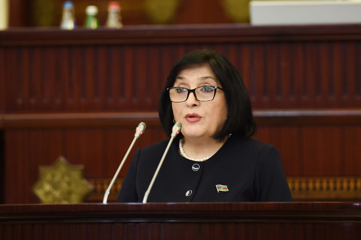Milli Məclisin sədri Sahibə Qafarova