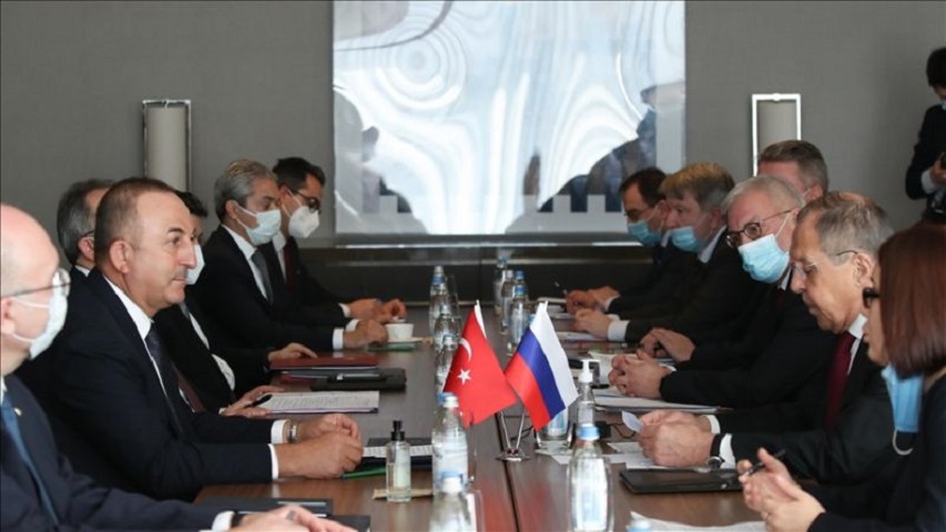 M.Çavuşoğlu və S.Lavrovun görüşü