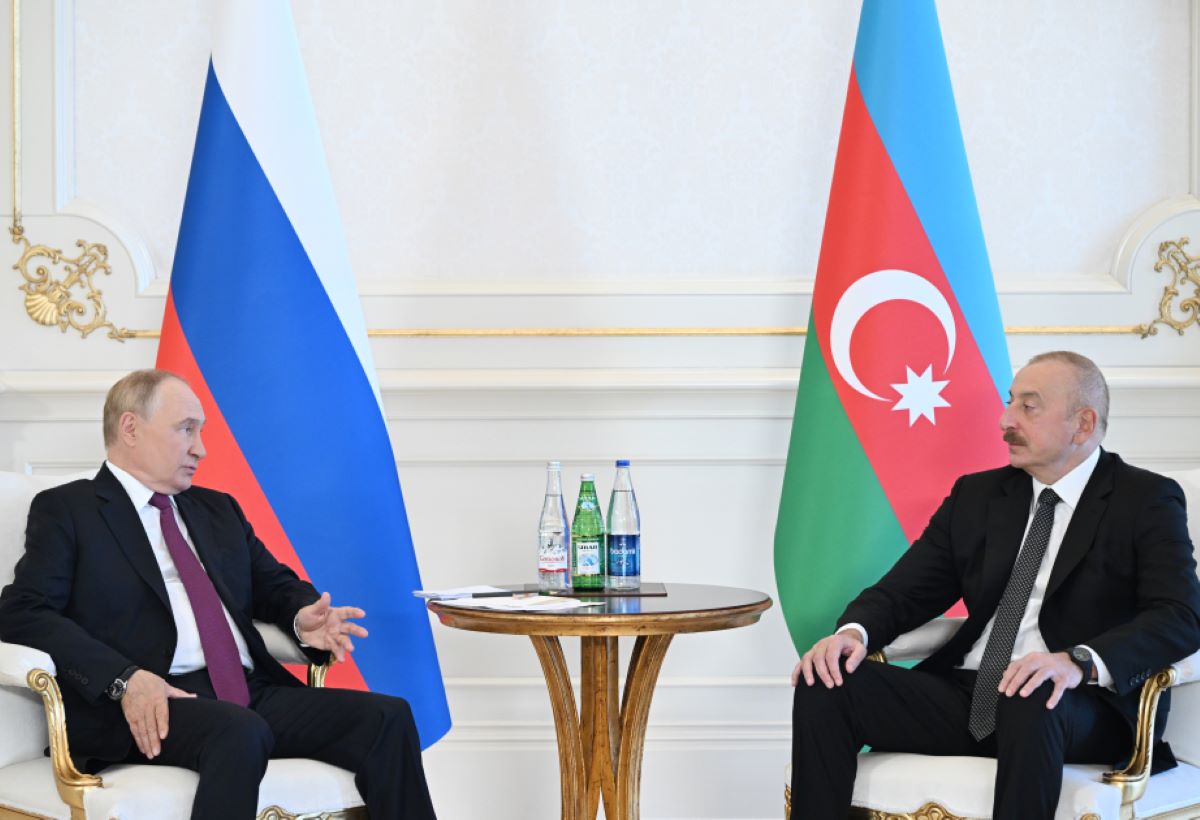 Putin in Baku: Russian leader visits the Azerbaijani capital - MEYDAN.TV