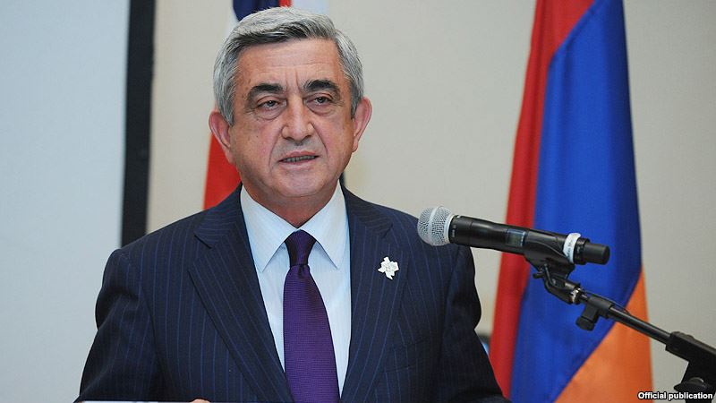 Президент Армении Серж Саргсян