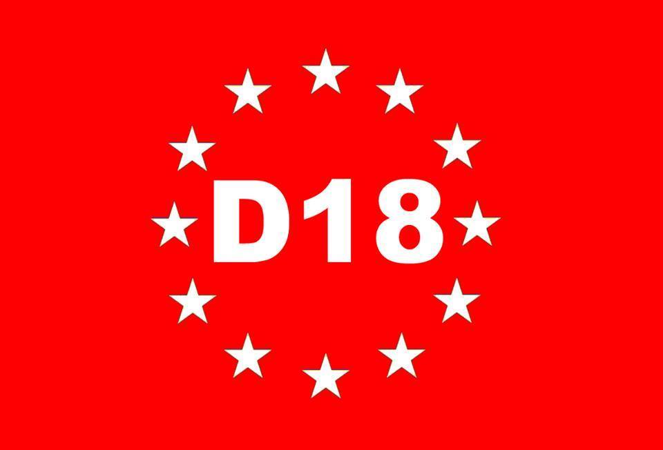 D 18